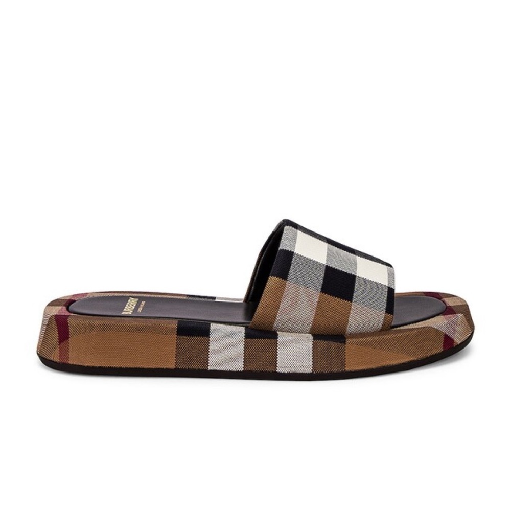 Authentic Burberry platform sandals